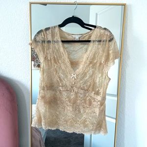 Banana Republic Lace Top